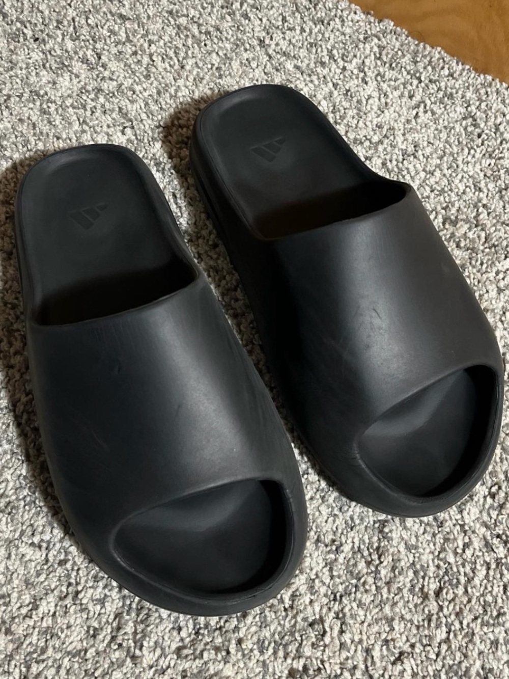 Yeezy Slide Sandals in Black